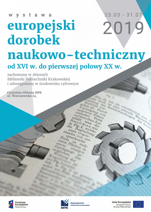 Europejski dorobek naukowo-techniczny 2019 plakat